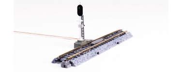 Kato K20-606 - N - Gerades Gleis mit Lichtsignal, links
